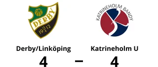 Katrineholm U kryssade borta mot Derby/Linköping