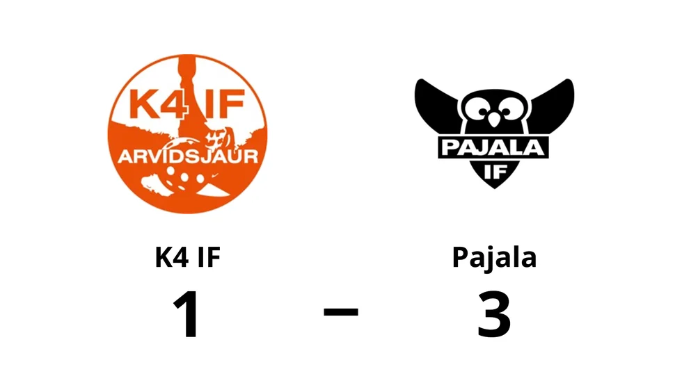 K4 IF förlorade mot Pajala IF