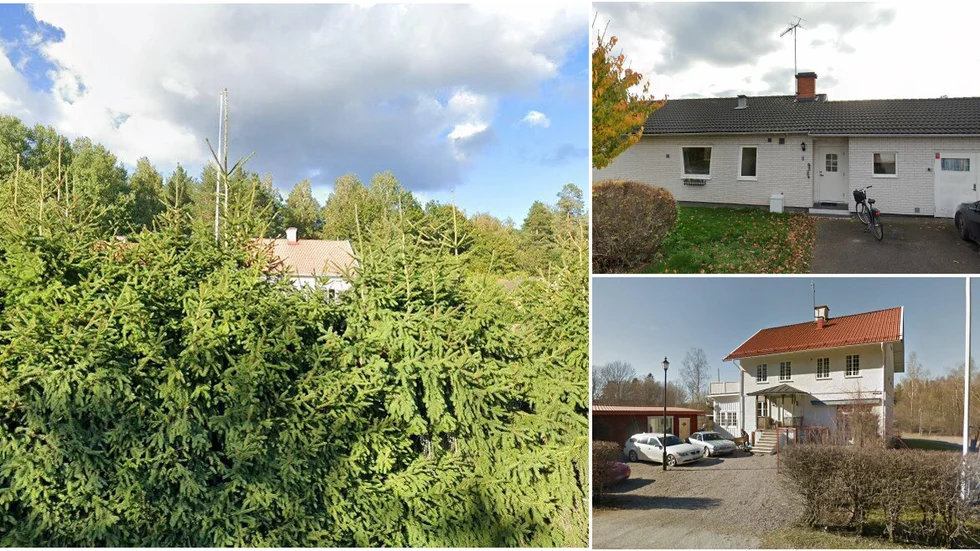 Kyrkvägen 5, Gärdesgatan 8 och Strångsjövägen 18