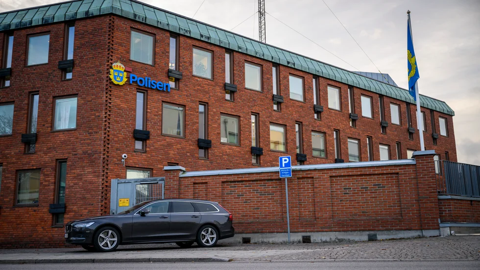 Polishuset i Lund där Nytorgsmannen nu befinner sig misstänkt för ytterligare ett sexövergrepp.