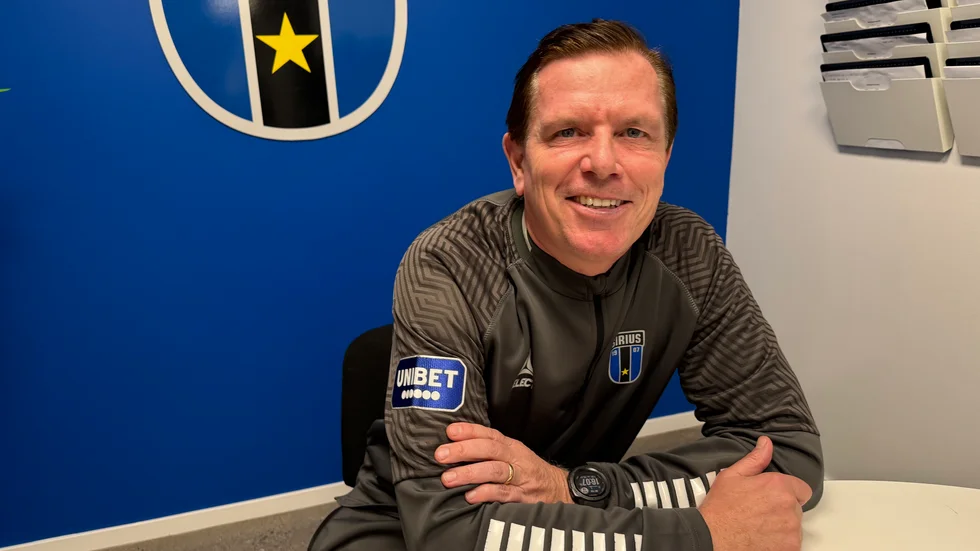Sirius tränare Christer Mattiasson.