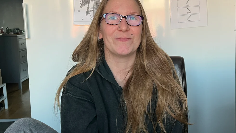 Izabella Bergström har 15 grader i sin lägenhet
