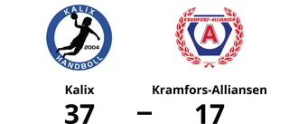 Kalix utklassade Kramfors-Alliansen – vann med 37-17