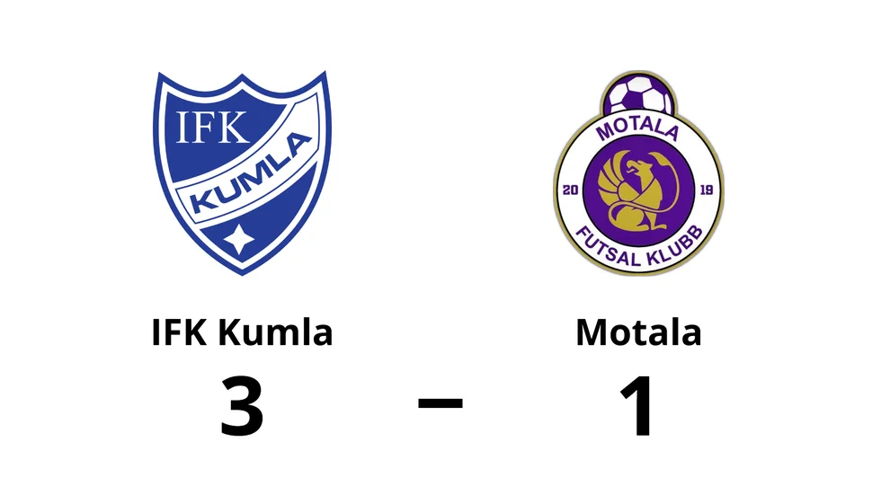 IFK Kumla vann mot Motala Futsalklubb