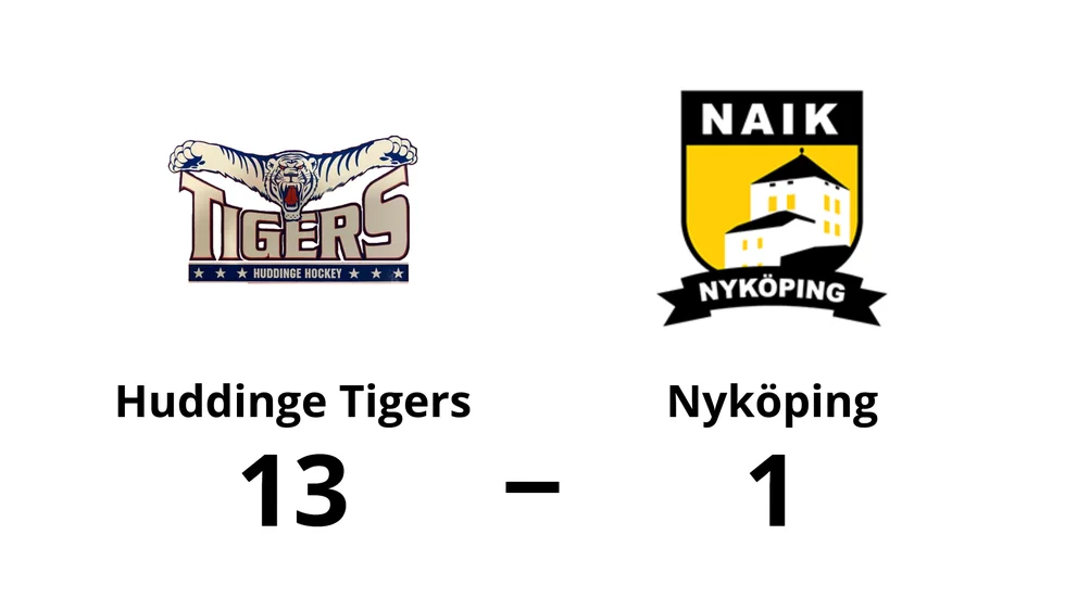 Huddinge Tigers vann mot Nyköpings AIK