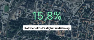 Ingen i branschen matchade omsättning för Katrineholms Fastighetsaktiebolag