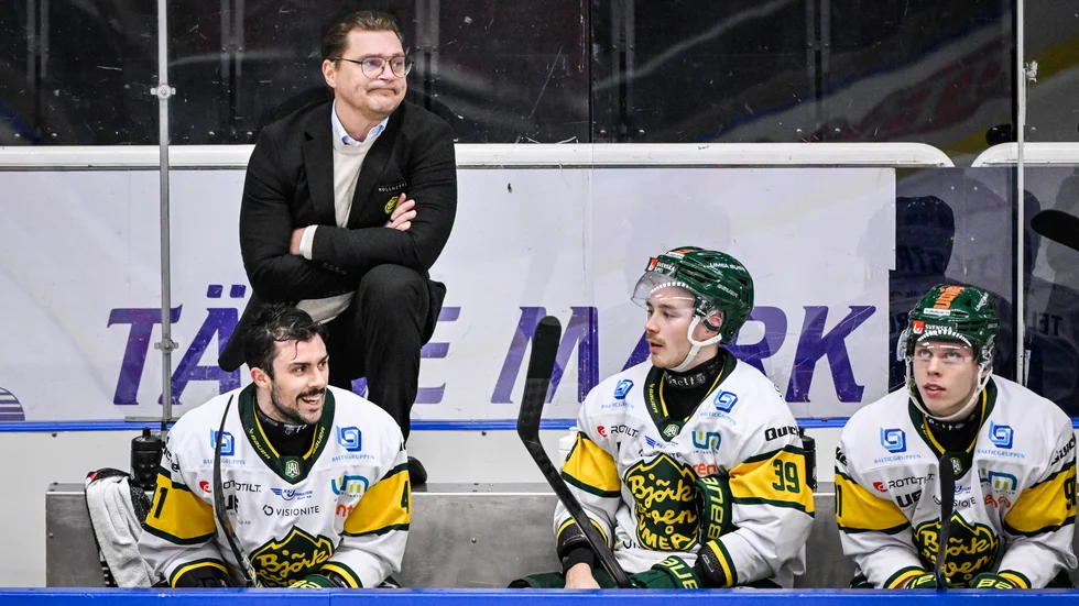 Björklövens tränare Björn Hellkvist får lämna. Arkivbild.