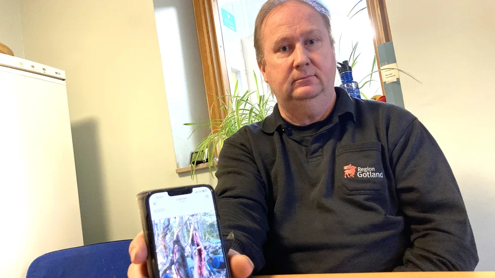 Åklagare har beslutat att inte väcka åtal mot P-O Eklund för brott mot knivlagen.