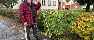 Här tar slukhålen Magnus pinne – vill ha svar från kommunen