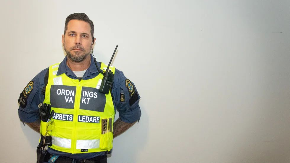 Benny Björnfot, vaktchef på O'Learys i Luleå.