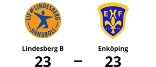 Enköping i ledning i halvtid – men tappade segern mot Lindesberg B