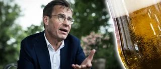 Varför dricker Ulf Kristersson så mycket öl – på bild?