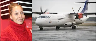 Flyg tvingades vända i dimman – passagerare strandades