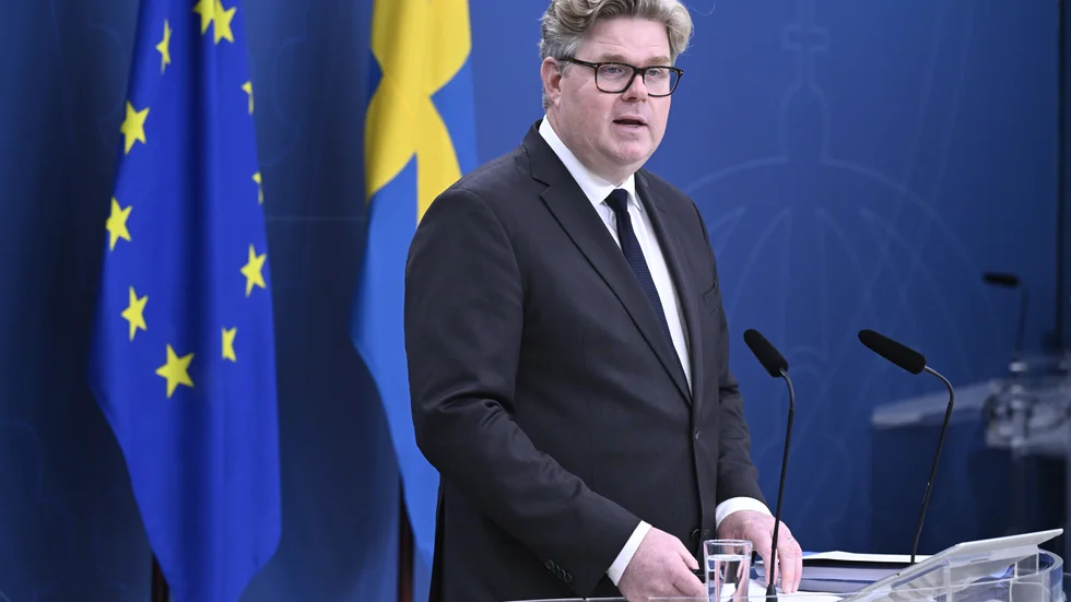 Justitieminister Gunnar Strömmer (M).