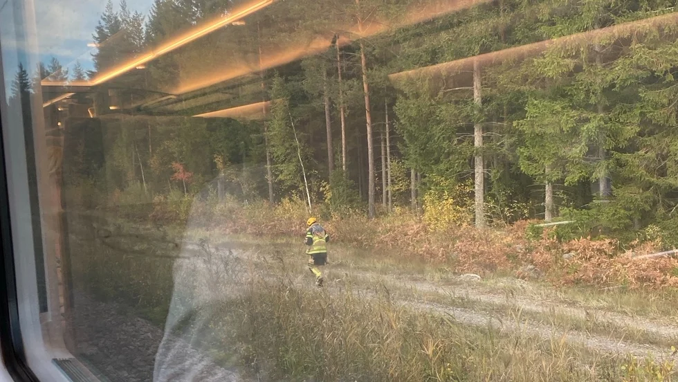 Räddningstjänsten var på plats.