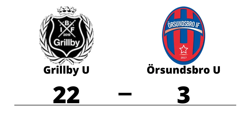 Grillby IBK U vann mot Örsundsbro IF U
