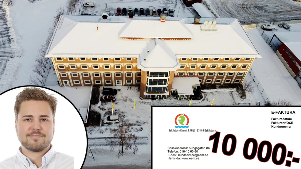 "Antalet delbetalningar, anstånd eller amorteringsplan, har vi hanterat fler än om vi kollar samma perioder tidigare år", säger Fredrik Holmström, gruppchef på kundadministration på Eskilstuna Strängnäs Energi och miljö.