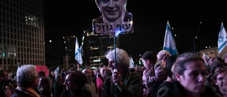 Stora protester mot Netanyahu i Israel