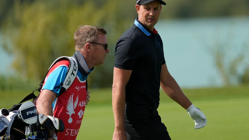 Henrik Stenson gör i Abu Dhabi.
