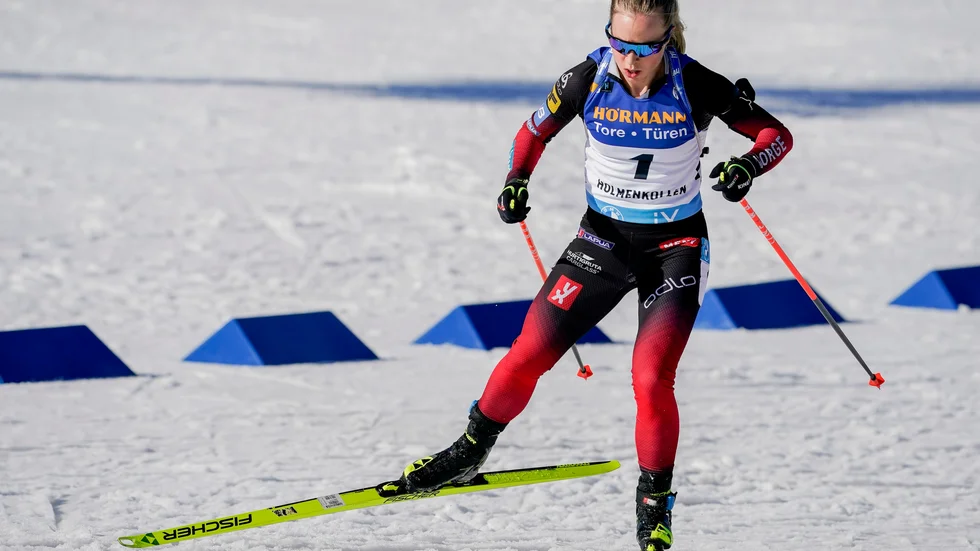 Tiril Eckhoff får inte åka VM. Arkivbild.