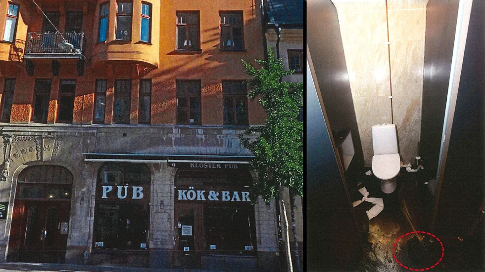 En 36-årig Luleåbo döms till fängelse för våldtäkt av en 18-årig kvinna på en restaurang i Stockholm.