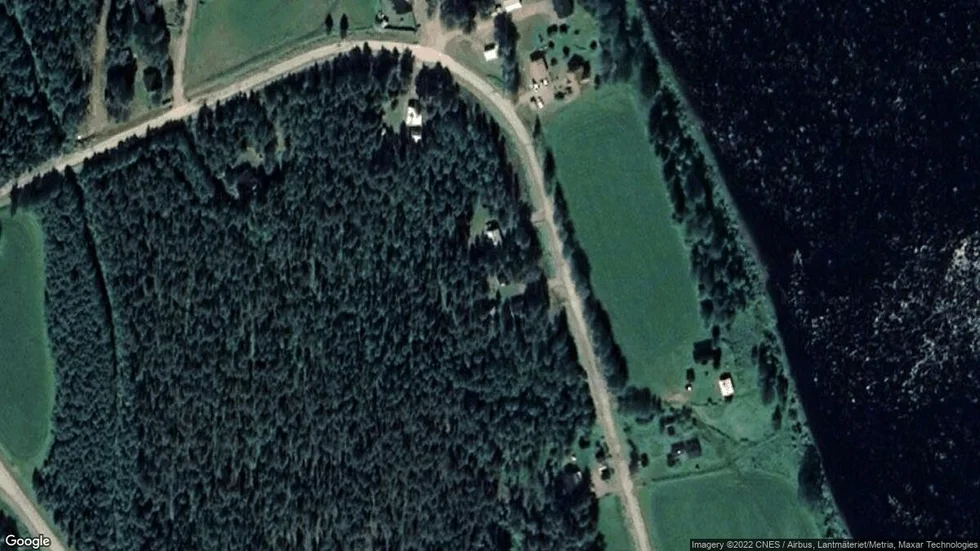 Området kring Strandvägen 93