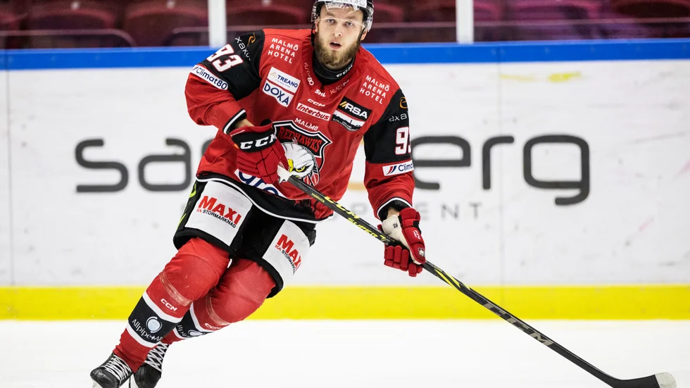 Kristian Vesalainen lämnar Malmö. Arkivbild.