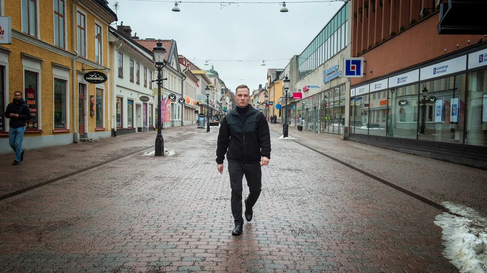 Raymond Johansson går nästa match den 25 november i Västerås. 