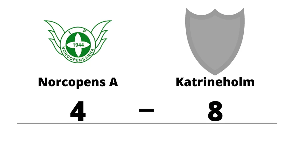 IF Norcopensarna A förlorade mot Katrineholms BTK