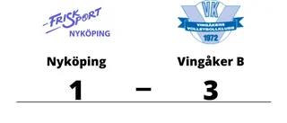 Förlust för Nyköping hemma mot Vingåker B