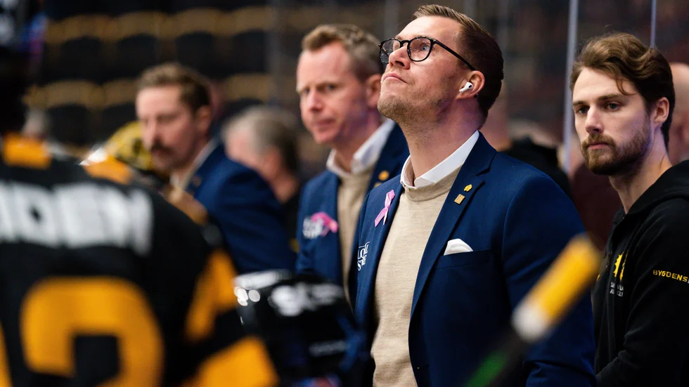 Andreas Falk, assisterande tränare i Skellefteå AIK. 