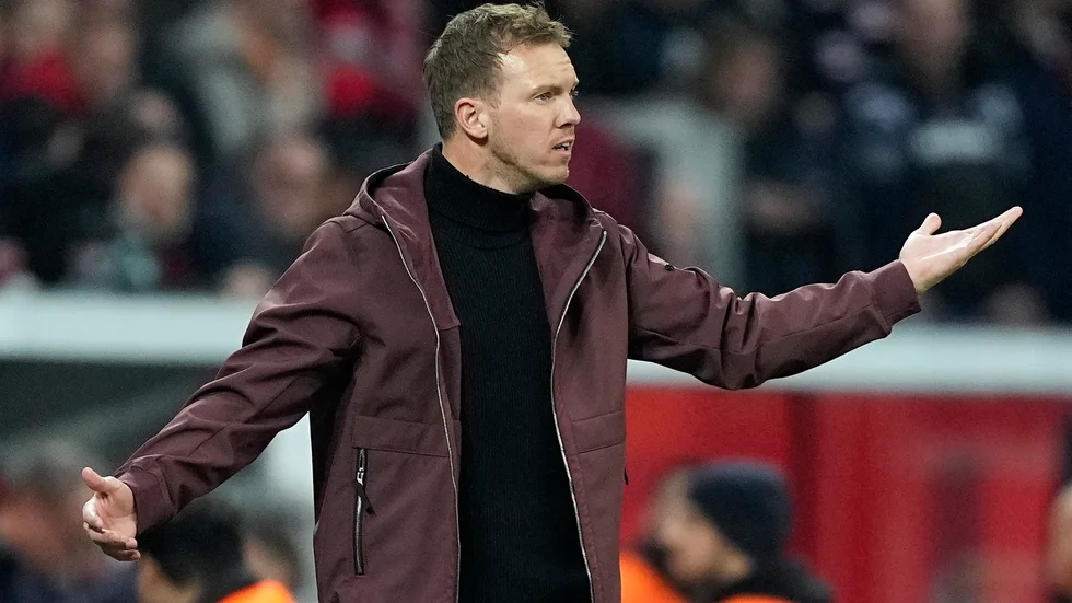 Bayern Münchens tränare Julian Nagelsmann. Arkivbild.