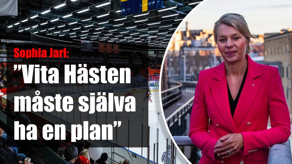 "Vita Hästen måste ha fler med sig, som är kapitalstarka och vill göra det här", säger Sophia Jarl (M), kommunalråd och kommunstyrelsens ordförande.