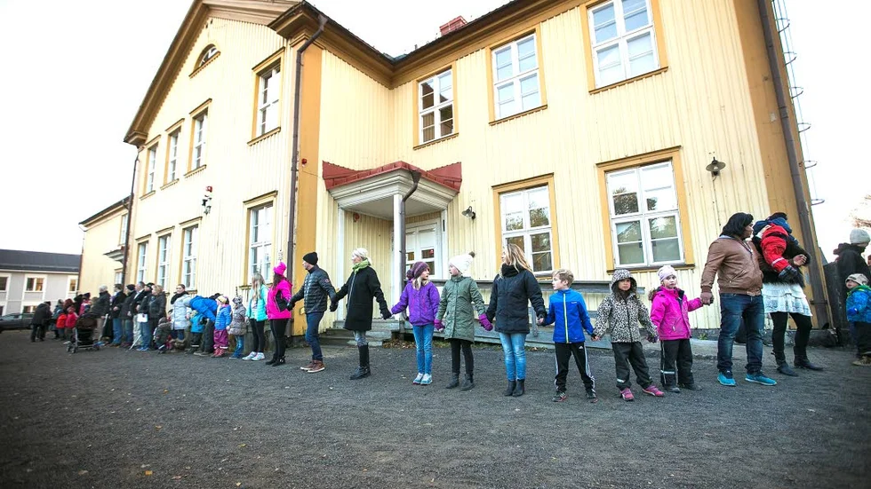 Manifestation. Det blir ”Rör inte våra skolor-karneval” lördagen den 28 november.