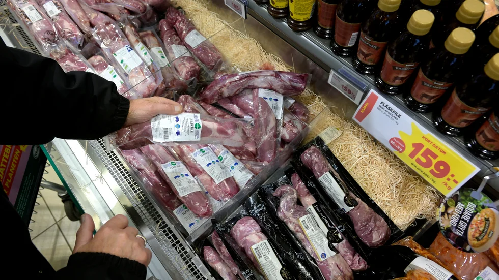 Sverige importerar mer kött från utlandet. Arkivbild.
