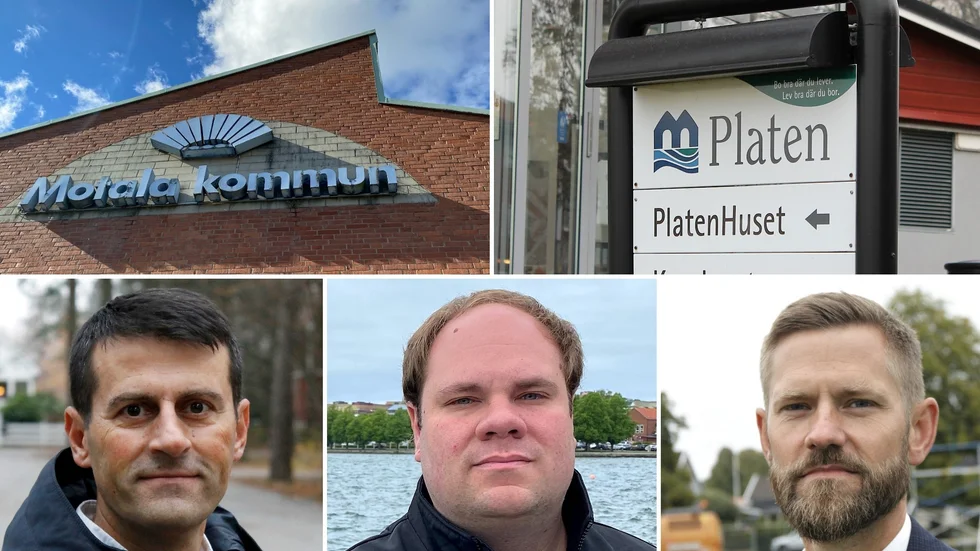 Elias Georges (S), Marcus Lejonqvist (SD) och Mark Henriksson (M) är inte helt överens kring alla former när frågan om koncernbildning och bolastbildning av Platen tas upp igen.