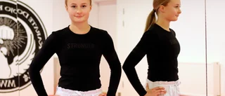 14-åriga Ellen bröt ryggen – nu tränar hon karate igen