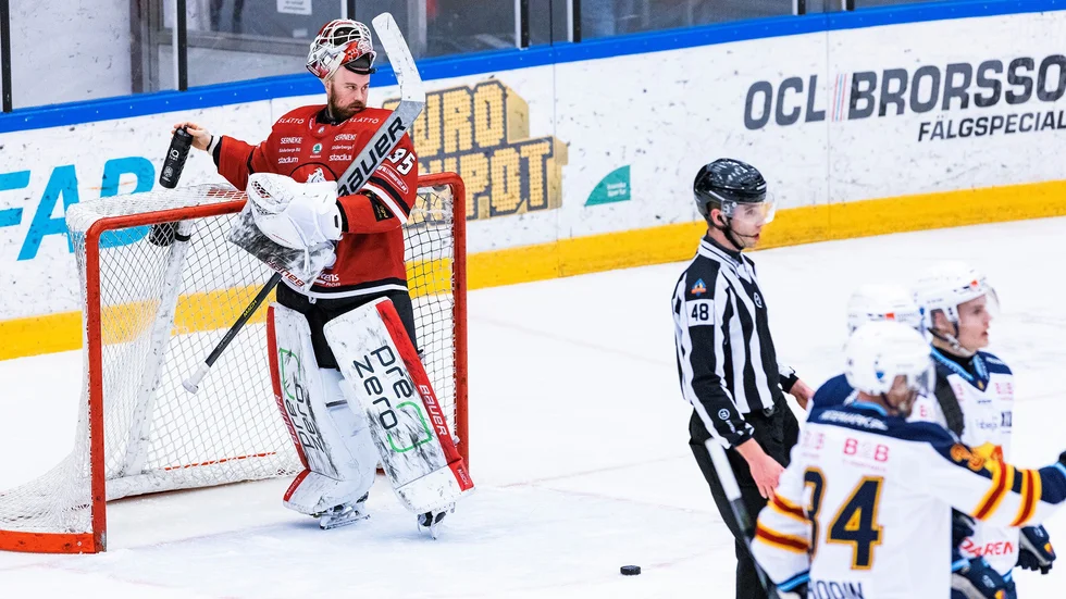 Tobias Sandberg fick en blytung start mot Djurgården.