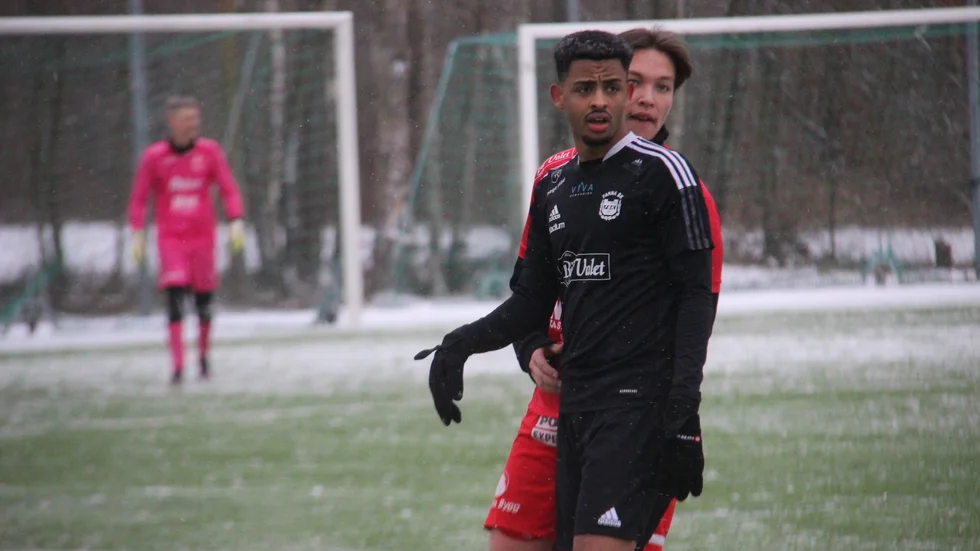 Ismael Abdi gjorde det första Fanna-målet utomhus under 2023. 