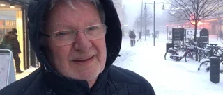 Luleåbon om snöovädret: "Härligt"