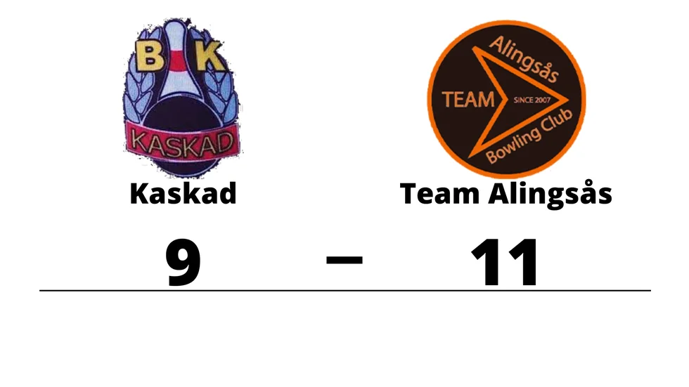 BK Kaskad förlorade mot Team Alingsås
