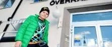 Emil Karlsson motionerade för en skateboardramp