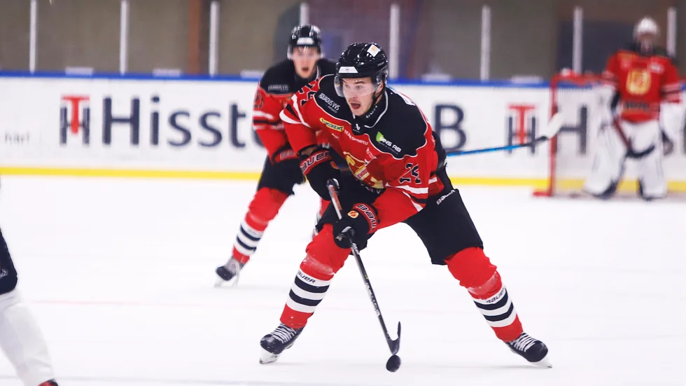 Miro Mäkinen och hans Eskilstuna Linden såg slutkörda ut i lördagens förlust mot Krif.