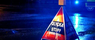 Två bilar i krock på E45 – räddningsarbetet avslutat