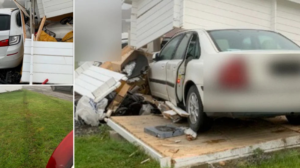Den unge mannens bilfärd slutade med en krasch mot ett cykelskjul. Nu döms ynglingen för grovt rattfylleri och ringa narkotikabrott eftersom provtagning visade både en hög promillehalt alkohol och spår av kokain.