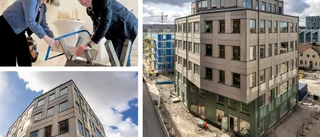 Här är Linköpings första kontorshus av trä • "Det ger en bättre arbetsmiljö"