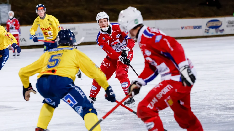 Johan Sundquist blev återigen en nyckelfigur när Kalix Bandy vann.