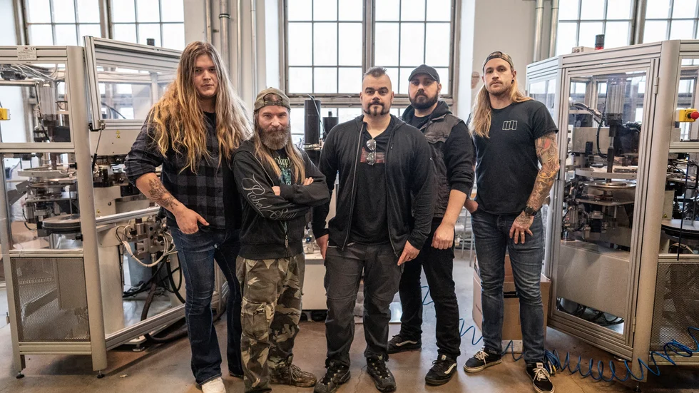 Sabaton kan bli av med priset som Årets folkbildare. Arkivbild.