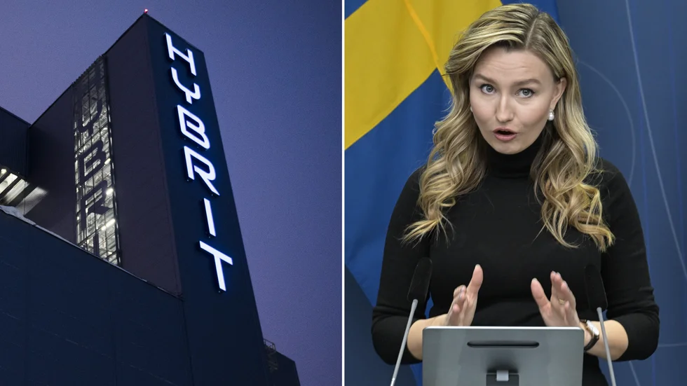 Energi- och näringsminister Ebba Busch (KD) tar Hybrit i försvar mot kritikerna som vill pausa projektet. "Det är Inte orimligt att staten banar väg för projektet", säger hon.