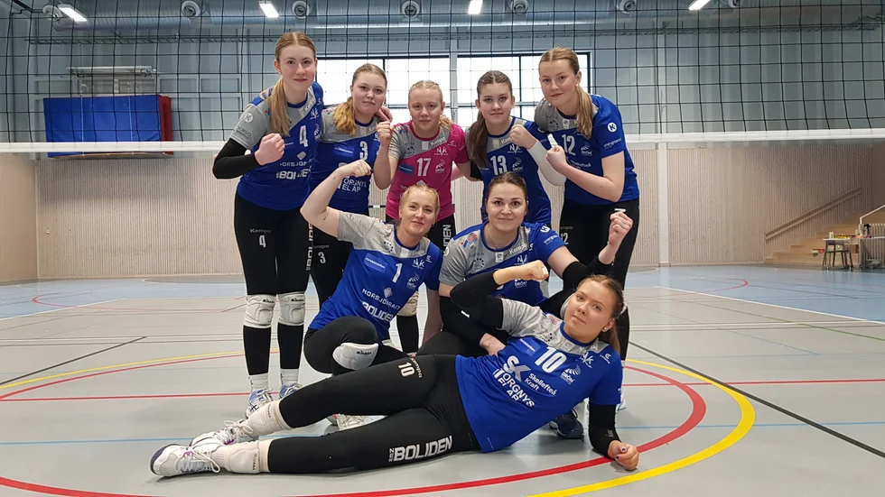 Norsjö volley har säkrat topp två-placering i division II efter dubbla bortasegrar i helgen.